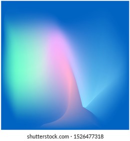 Light blue, green vector blurred background. Colorful illustration in abstract style with gradien. Modern stylish vague abstract texture. New design for ad, poster, banner of your website, sign book