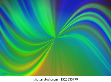 Light Blue, Green vector blurred background. Abstract colorful illustration with gradient. Elegant background for a brand book.