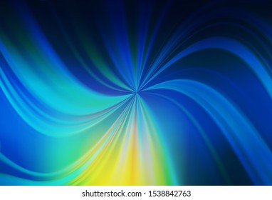 Light Blue, Green vector blurred pattern. An elegant bright illustration with gradient. Completely new design for your business.