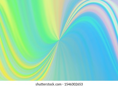 Light Blue, Green vector blurred shine abstract texture. Colorful abstract illustration with gradient. Completely new design for your business.