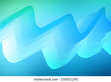 Light Blue, Green vector blurred bright template. A completely new colored illustration in blur style. Background for a cell phone.