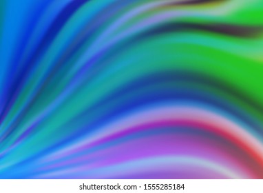Light Blue, Green vector blurred pattern. Modern abstract illustration with gradient. Completely new design for your business.