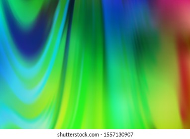 Light Blue, Green vector blurred bright texture. New colored illustration in blur style with gradient. The best blurred design for your business.