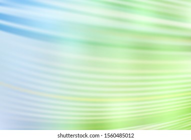 Light Blue, Green vector blurred bright pattern. Colorful abstract illustration with gradient. Background for a cell phone.