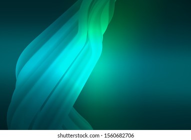Light Blue, Green vector blurred bright template. An elegant bright illustration with gradient. The best blurred design for your business.