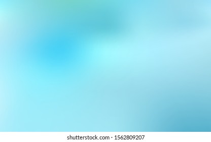 Light Blue, Green vector blurred shine abstract template. Colorful illustration in abstract style with gradient. Background for designs.