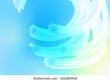Light Blue, Green vector blurred background. Modern abstract illustration with gradient. New design for your business.