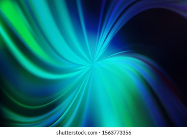 Light Blue, Green vector blurred background. Abstract colorful illustration with gradient. New style design for your brand book.