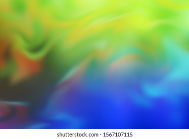 Light Blue, Green vector blurred bright pattern. Abstract colorful illustration with gradient. Completely new design for your business.