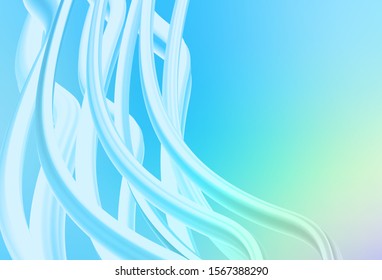 Light Blue, Green vector blurred and colored pattern. New colored illustration in blur style with gradient. Completely new design for your business.