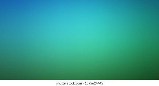 Light Blue, Green vector blurred pattern. Abstract illustration with gradient blur design. New side for your design.