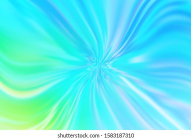 Light Blue, Green vector blurred and colored pattern. New colored illustration in blur style with gradient. Background for a cell phone.