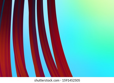 Light Blue, Green vector blurred pattern. An elegant bright illustration with gradient. Completely new design for your business.