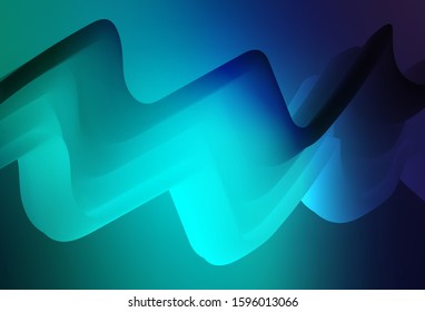 Light Blue, Green vector blurred bright texture. A completely new colored illustration in blur style. Completely new design for your business.