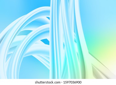 Light Blue, Green vector blurred bright template. Colorful abstract illustration with gradient. The best blurred design for your business.