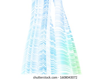 Light Blue, Green vector blurred bright texture. Modern abstract illustration with gradient. New style for your business design.