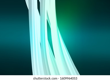 Light Blue, Green vector blurred bright pattern. Shining colorful illustration in smart style. New way of your design.