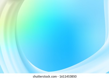 Light Blue, Green vector blurred bright texture. New colored illustration in blur style with gradient. New design for your business.