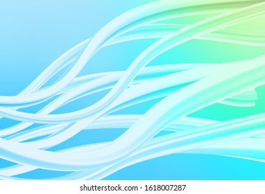 Light Blue, Green vector blurred and colored pattern. Abstract colorful illustration with gradient. Completely new design for your business.