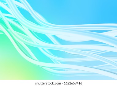 Light Blue, Green vector blurred bright pattern. Shining colorful illustration in smart style. Blurred design for your web site.