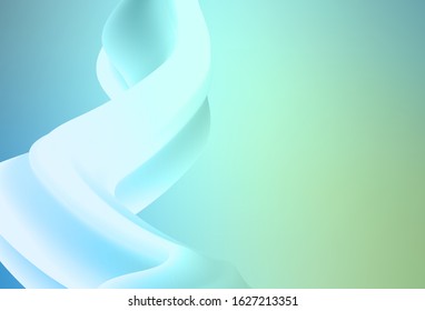 Light Blue, Green vector blurred bright texture. Colorful illustration in abstract style with gradient. New style design for your brand book.
