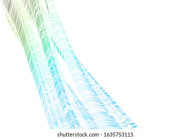 Light Blue, Green vector blurred shine abstract background. Modern abstract illustration with gradient. Completely new design for your business.