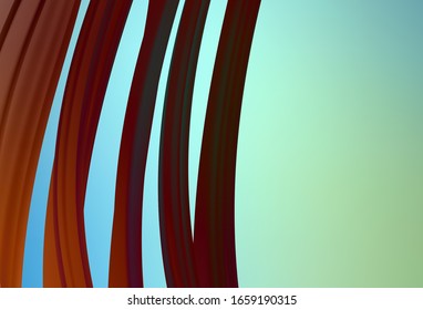 Light Blue, Green vector blurred and colored pattern. Creative illustration in halftone style with gradient. Blurred design for your web site.