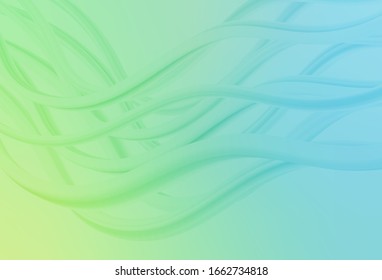 Light Blue, Green vector blurred pattern. Colorful illustration in abstract style with gradient. New design for your business.