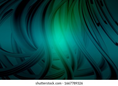 Light Blue, Green vector blurred bright template. Colorful abstract illustration with gradient. Blurred design for your web site.