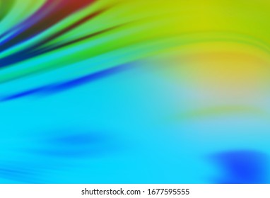Azul claro, vector verde borroso brillo textura abstracta. Ilustración abstracta moderna con degradado. Nuevo estilo para el diseño de su negocio.