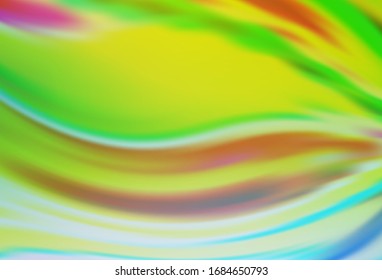 Light Blue, Green vector blurred background. Creative illustration in halftone style with gradient. The best blurred design for your business.