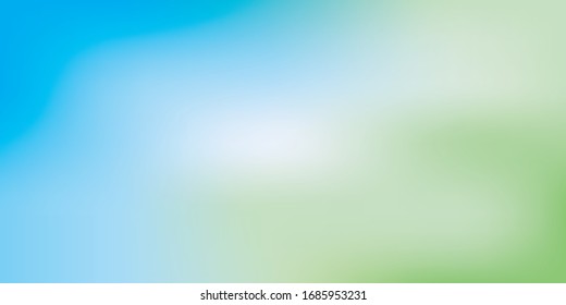 	
Light Blue, Green vector blurred background. Colorful illustration in abstract style with gradient. Elegant background for a brand book.