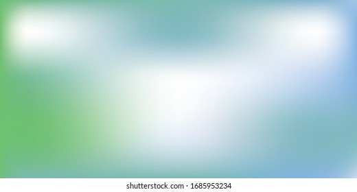 	
Light Blue, Green vector blurred background. Colorful illustration in abstract style with gradient. Elegant background for a brand book.