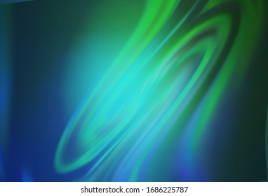 Light Blue, Green vector blurred background. Abstract colorful illustration with gradient. New design for your business.