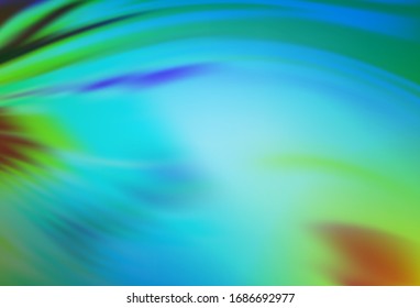 Light Blue, Green vector blurred and colored pattern. Shining colored illustration in smart style. Blurred design for your web site.