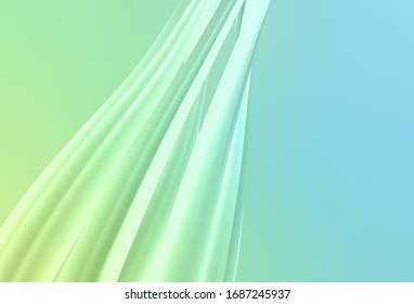 Light Blue, Green vector blurred bright texture. Modern abstract illustration with gradient. The best blurred design for your business.
