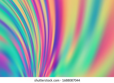Light Blue, Green vector blurred and colored pattern. Colorful illustration in abstract style with gradient. New style design for your brand book.