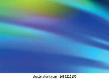 Light Blue, Green vector blurred and colored pattern. Creative illustration in halftone style with gradient. Blurred design for your web site.