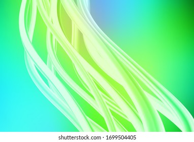 Light Blue, Green vector blurred bright template. Modern abstract illustration with gradient. Blurred design for your web site.