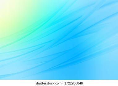 Light Blue, Green vector blurred shine abstract texture. Colorful illustration in abstract style with gradient. New design for your business.