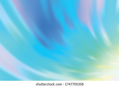 Hellblau, grüner Vektorunscharf glänzt abstrakte Textur. Kreative Illustration im Stil der Halbfone mit Farbverlauf. Hintergrund für ein Handy.