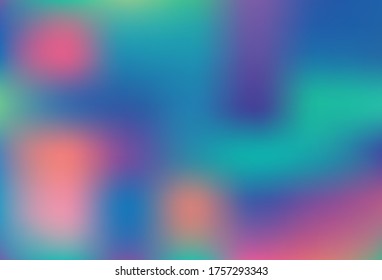 Light Blue, Green vector blurred pattern. Colorful illustration in abstract style with gradient. New design for your business.