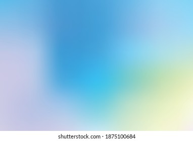 Light Blue, Green vector blurred background. Abstract colorful illustration with gradient. Smart design for your work.