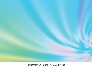 Light Blue, Green vector blurred background. A completely new colored illustration in blur style. Elegant background for a brand book.