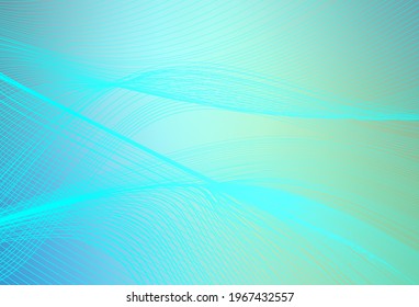 Light Blue, Green vector blurred bright texture. New colored illustration in blur style with gradient. New style for your business design.