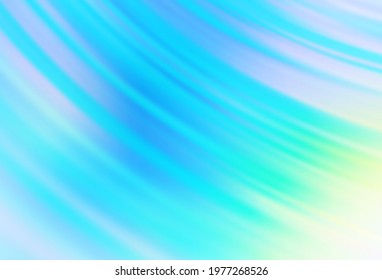Light Blue, Green vector blurred shine abstract template. Abstract colorful illustration with gradient. New design for your business.