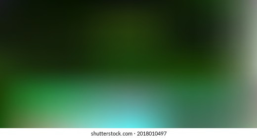 Light blue, green vector blurred texture. Modern elegant blur illustration with gradient. Multipurpose app design.