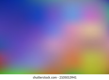 Light Blue, Green vector blurred shine abstract template. Creative illustration in halftone style with gradient. Best blurred design for your business.