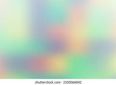 Light Blue, Green vector blurred bright pattern. A vague abstract illustration with gradient. Elegant cover for a brand book.