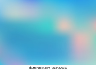 Light Blue, Green vector blurred shine abstract pattern. An elegant bright illustration with gradient. Brand new design for your business.